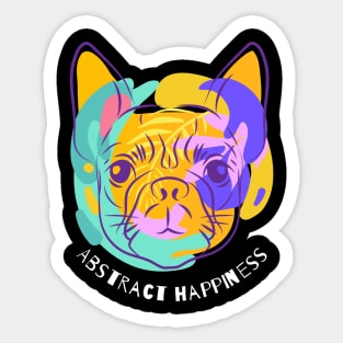 Abstract Happiness Sticker